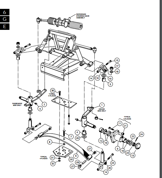 Wiring Diagram: 29 Club Car Parts Diagram Front End